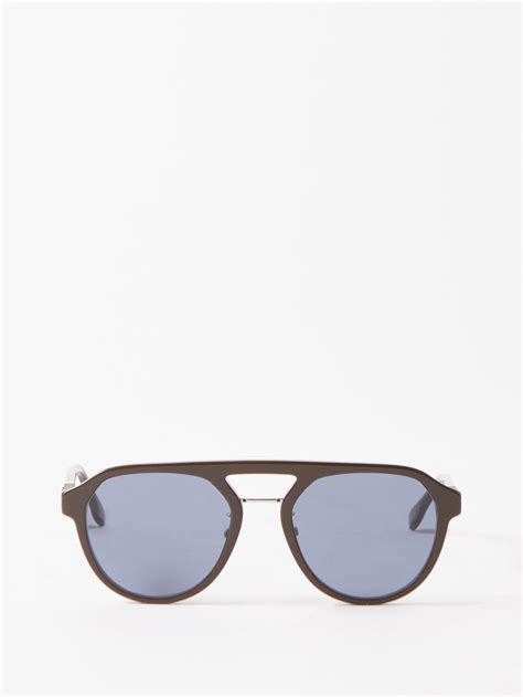 fendi buckle aviator sunglasses|Fendi Aviator Sunglasses for Men .